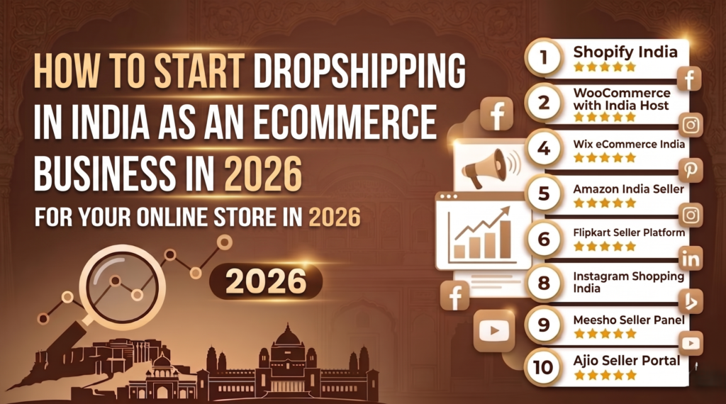 dropshipping in india as an ecommerce business